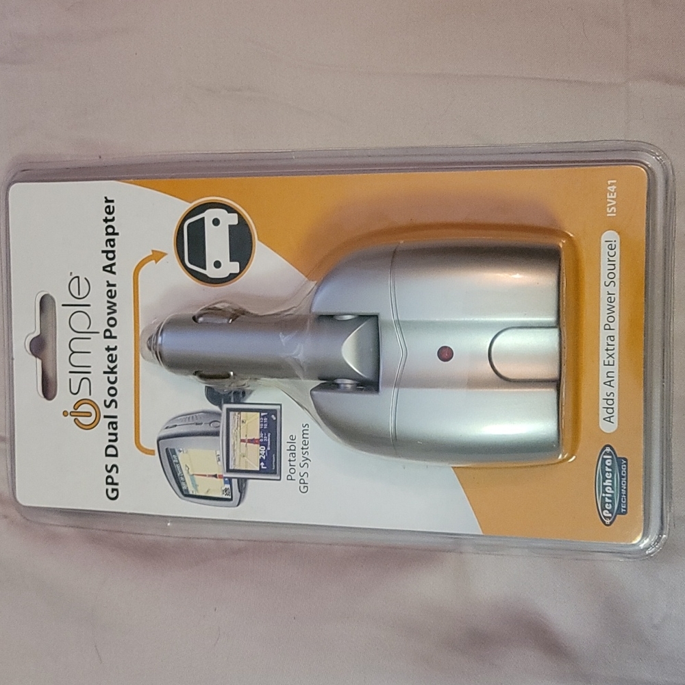 GPS DUAL SOCKET POWER ADAPTOR